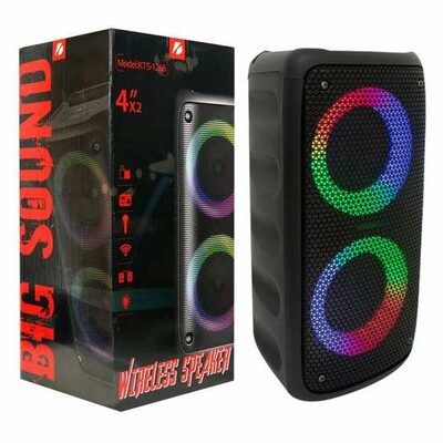 KTS-1266 4 Inch Twin Bluetooth Speaker